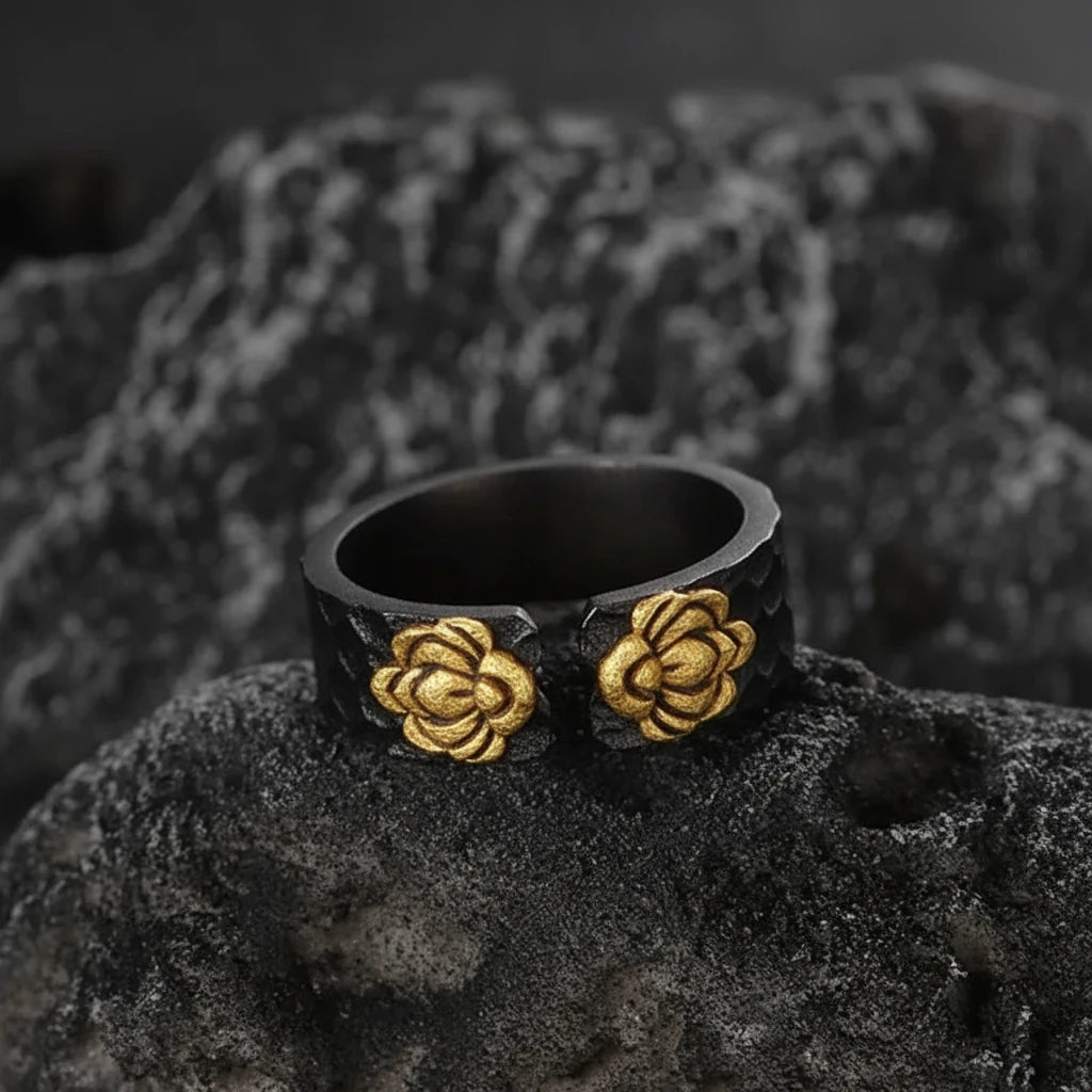 Luxury Retro Adjustable Ring – Timeless Elegance for Modern Women